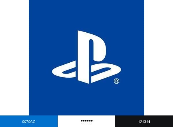 PlayStation® brand color palette