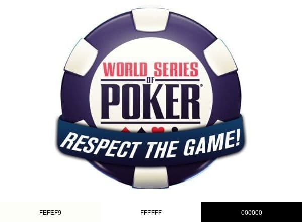 WSOP brand color palette