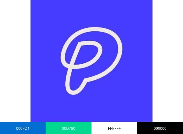 Pluang brand color palette