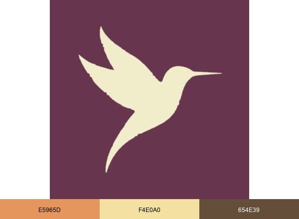 Plum Deluxe brand color palette