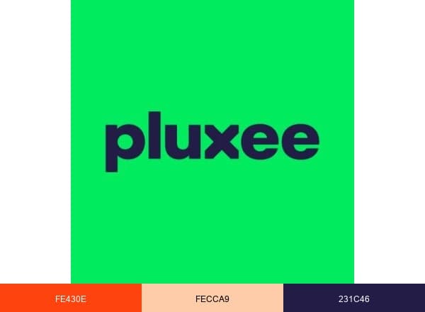 Pluxee brand color palette