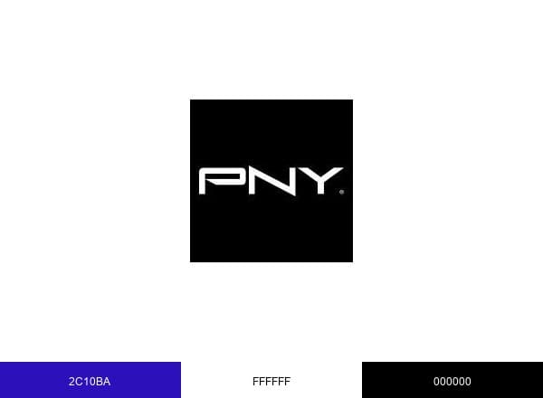 PNY Technologies brand color palette