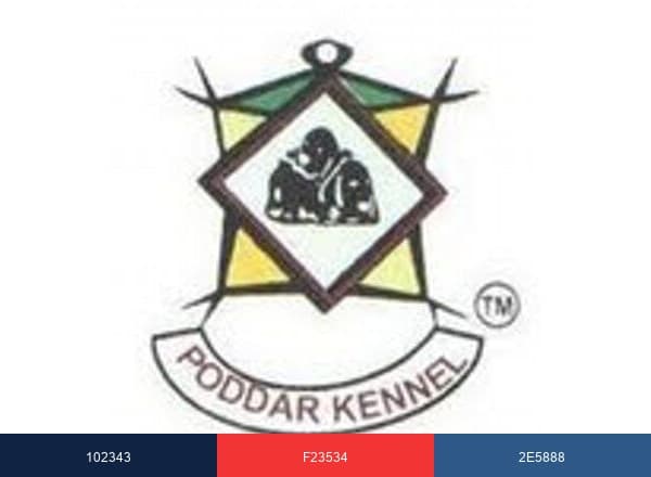Poddar Kennel brand color palette