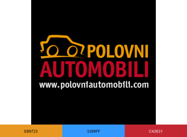 Polovni automobili brand color palette
