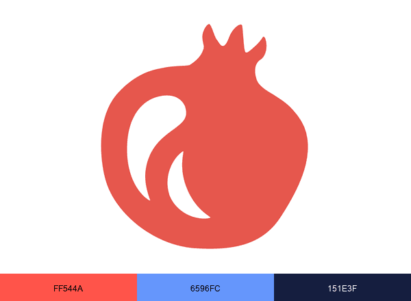 Pomegranate brand color palette