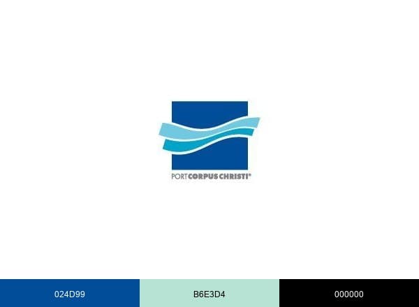 Port Corpus Christi brand color palette