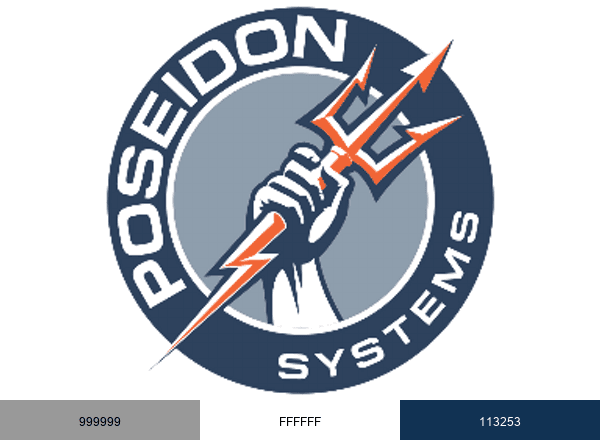 Poseidon Systems brand color palette