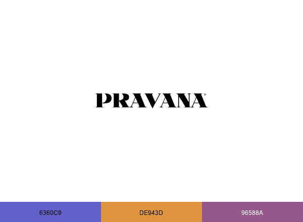 Pravana brand color palette