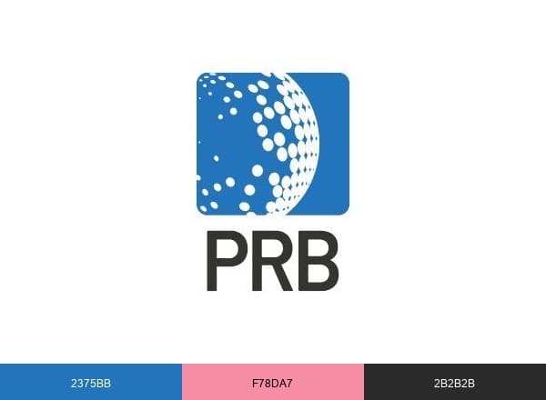 PRB brand color palette
