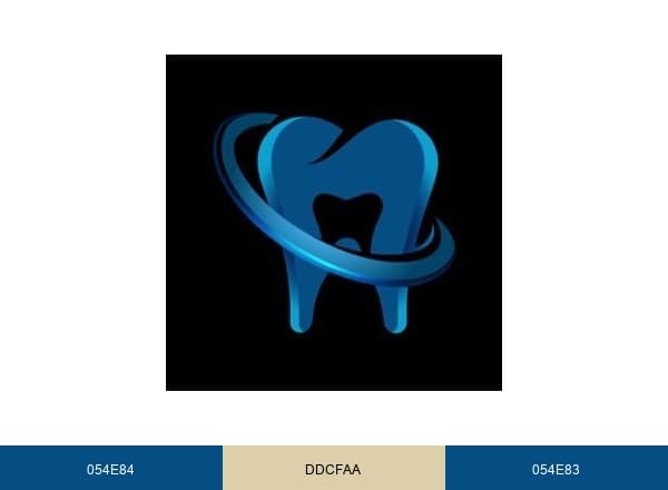 Precision CBCT Interpretation brand color palette