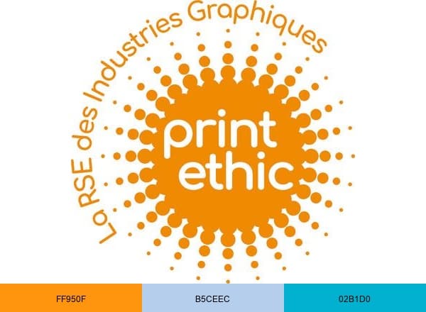 Print Ethic brand color palette