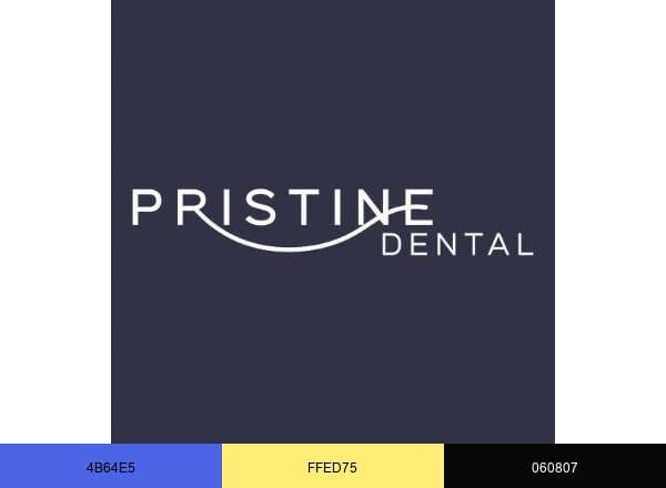 Pristine Dental brand color palette