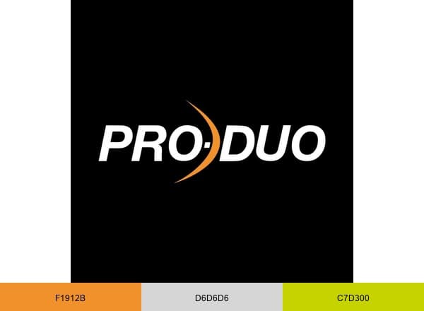 Pro Duo brand color palette