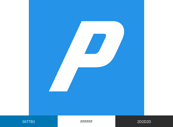 Progressive brand color palette