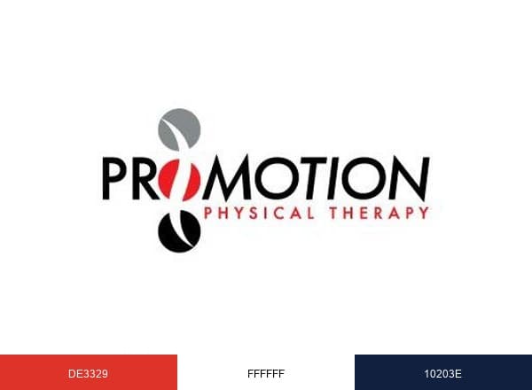 Promotion Physical Therapy brand color palette