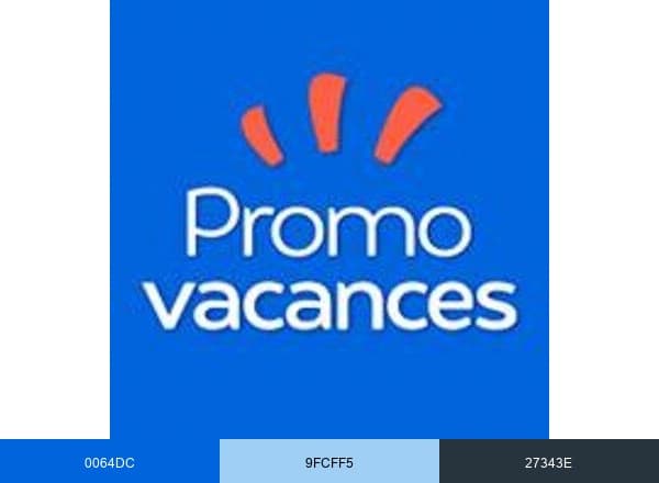 Promovacances brand color palette