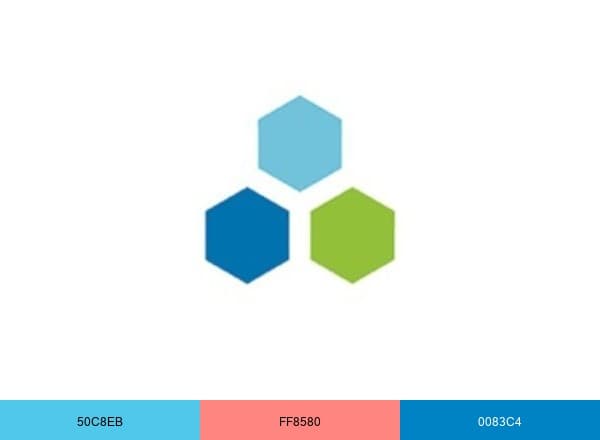 Human Protein Atlas brand color palette