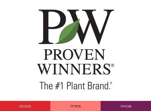 Proven Winners brand color palette