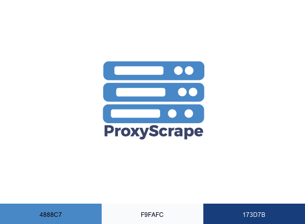 ProxyScrape brand color palette