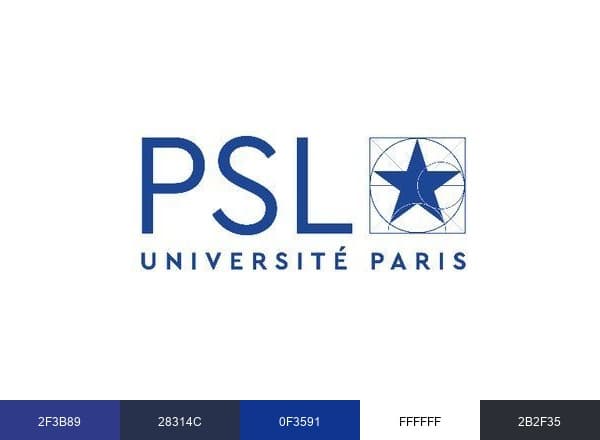 Université PSL brand color palette