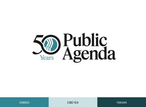 Public Agenda brand color palette