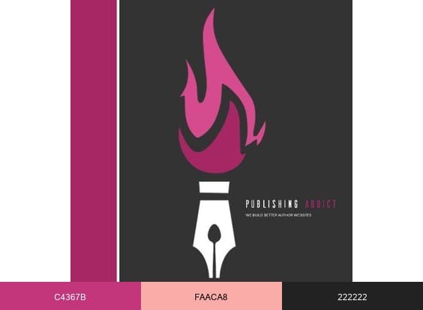 Publishing Addict brand color palette