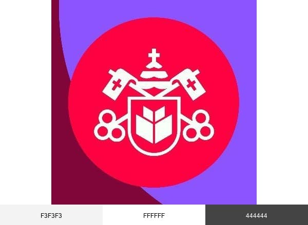 PUCPR brand color palette
