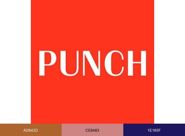 Punch brand color palette