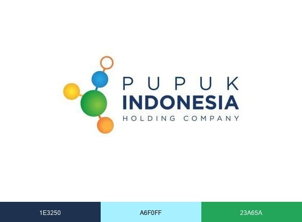 PT Pupuk Indonesia brand color palette