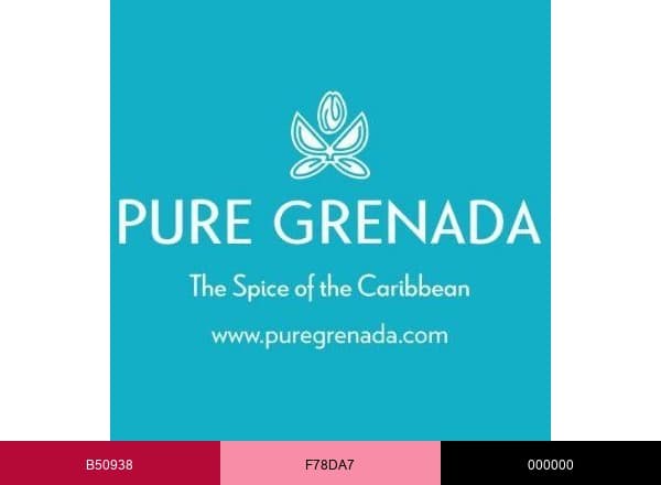 Pure Grenada brand color palette