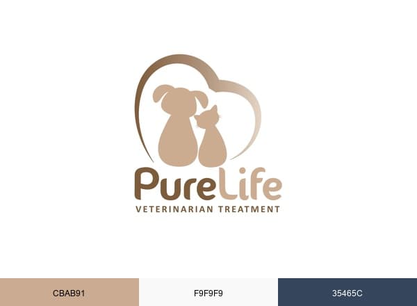 Purelifevet brand color palette