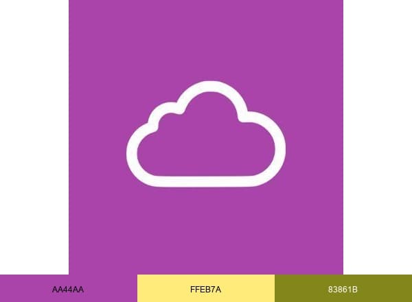 PurpleAir brand color palette