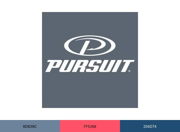Pursuit Boats brand color palette