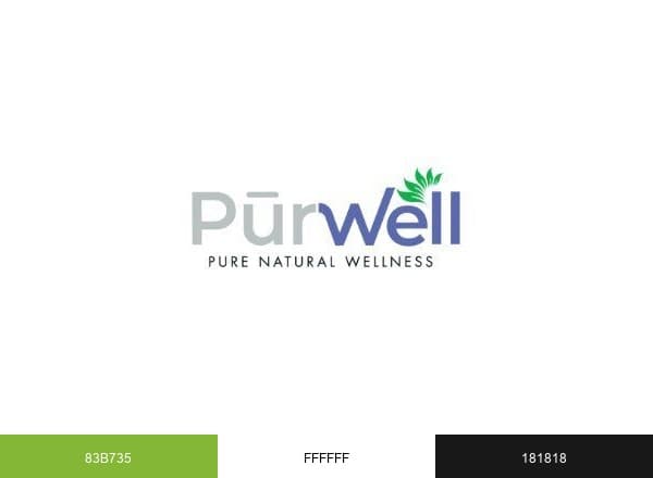 PurWell brand color palette
