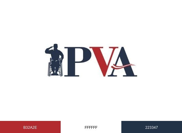Paralyzed Veterans of America brand color palette