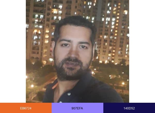 Sumit Rewri brand color palette