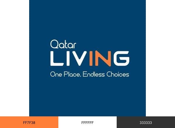 Qatar Living brand color palette