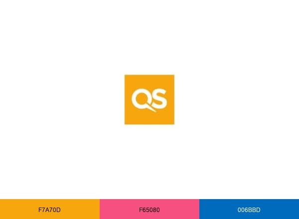QS Quacquarelli Symonds brand color palette
