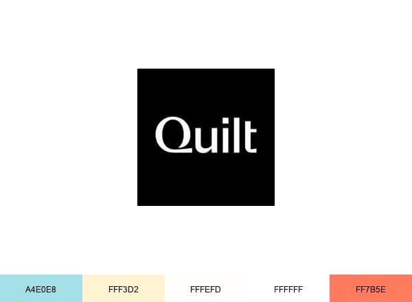 Quilt brand color palette
