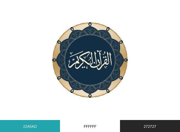 Quran brand color palette