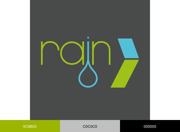 Rain Irrigation Expert brand color palette
