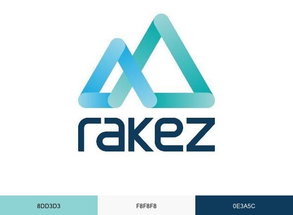 Ras Al Khaimah Economic Zone brand color palette