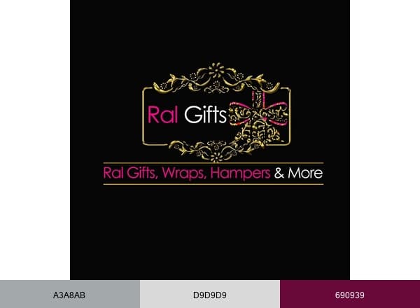Ral Gifts & Hampers brand color palette