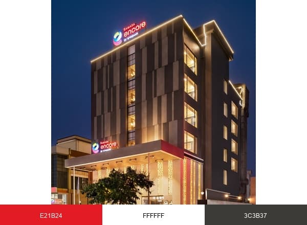Ramada Encore Siliguri brand color palette