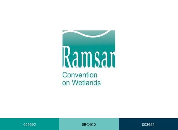 Convention on Wetlands brand color palette