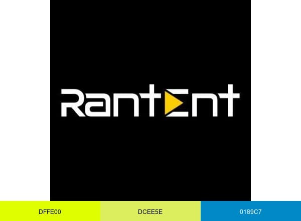 RantEnt brand color palette