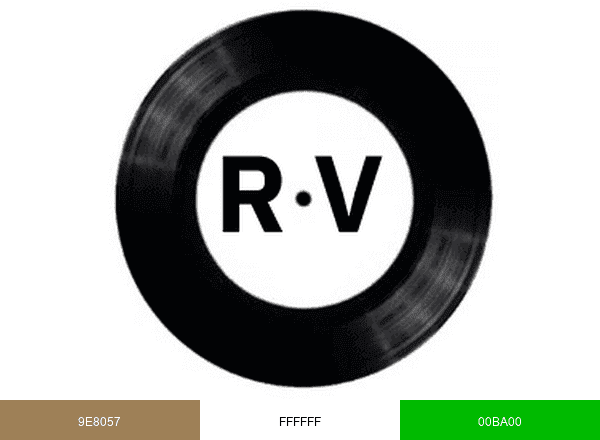 Rare Vinyl brand color palette