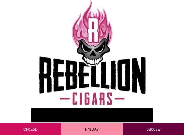 Rebellioncigars brand color palette