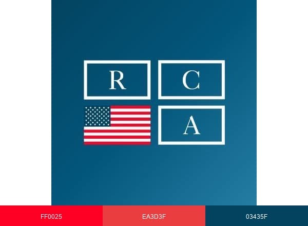 Recovery Centers of America brand color palette