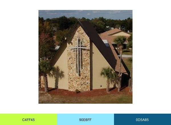 Redeemer Lutheran Church brand color palette